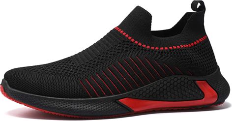 men's athletic shoes without laces.